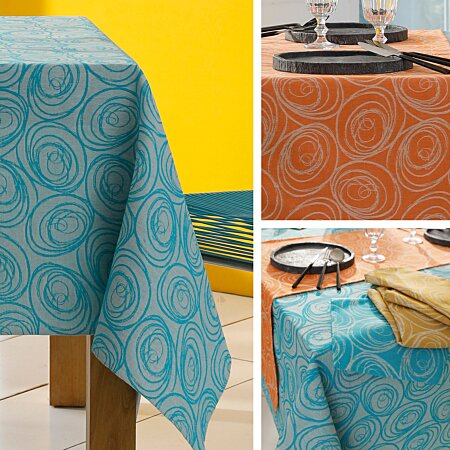 FILU Serviettes de Table en Tissu – Paquet de 8 (100% Coton) (Couleur et  Design au Choix) 45 x 45 cm