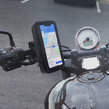 Visiodirect - Support Guidon vélo, moto avec Rotation à 360° pour téléphone  smartphone - Visiodirect - - Support et Bras - Rue du Commerce