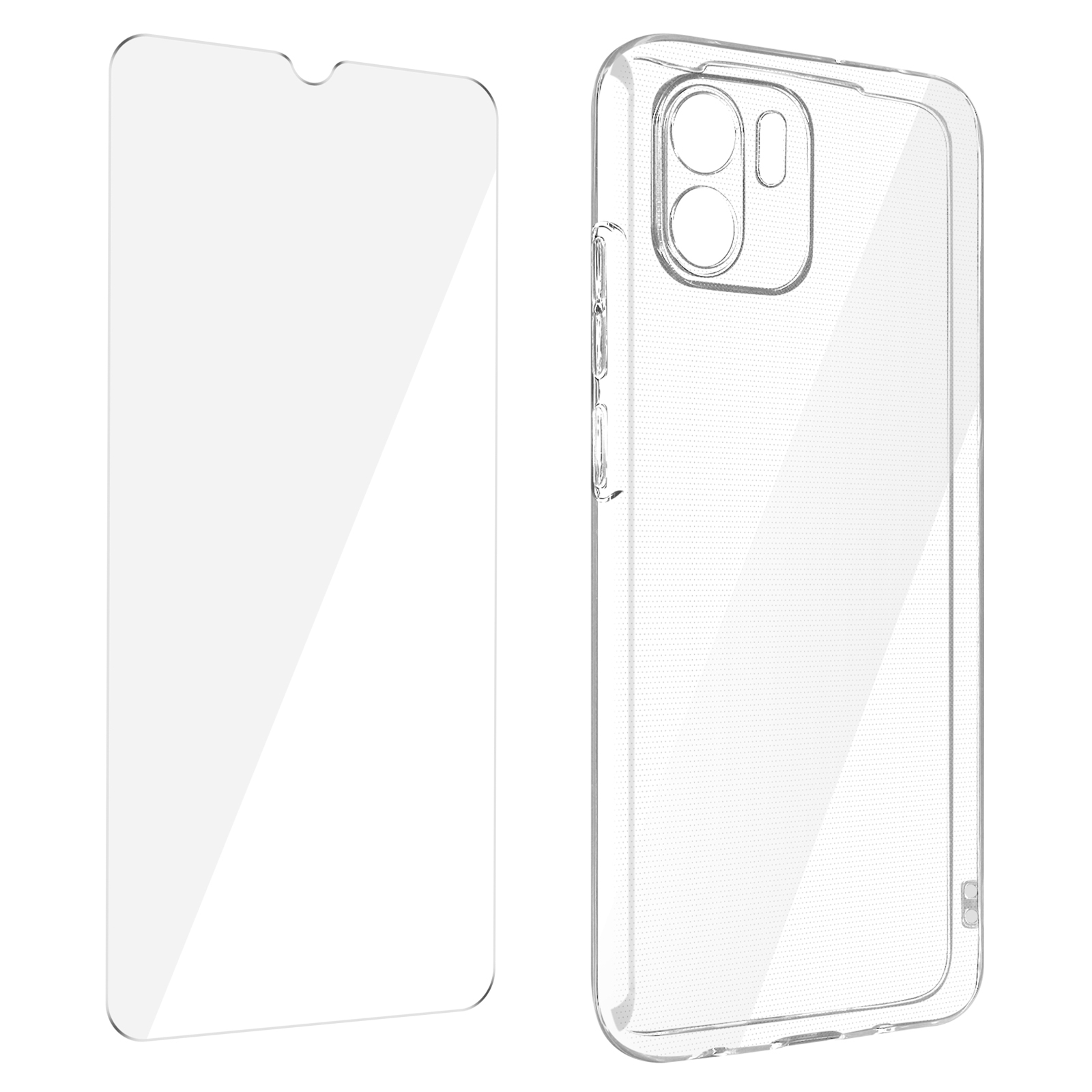 2x Protection Pour Xiaomi Mi A2 Lite Film De D'écran Protecteur