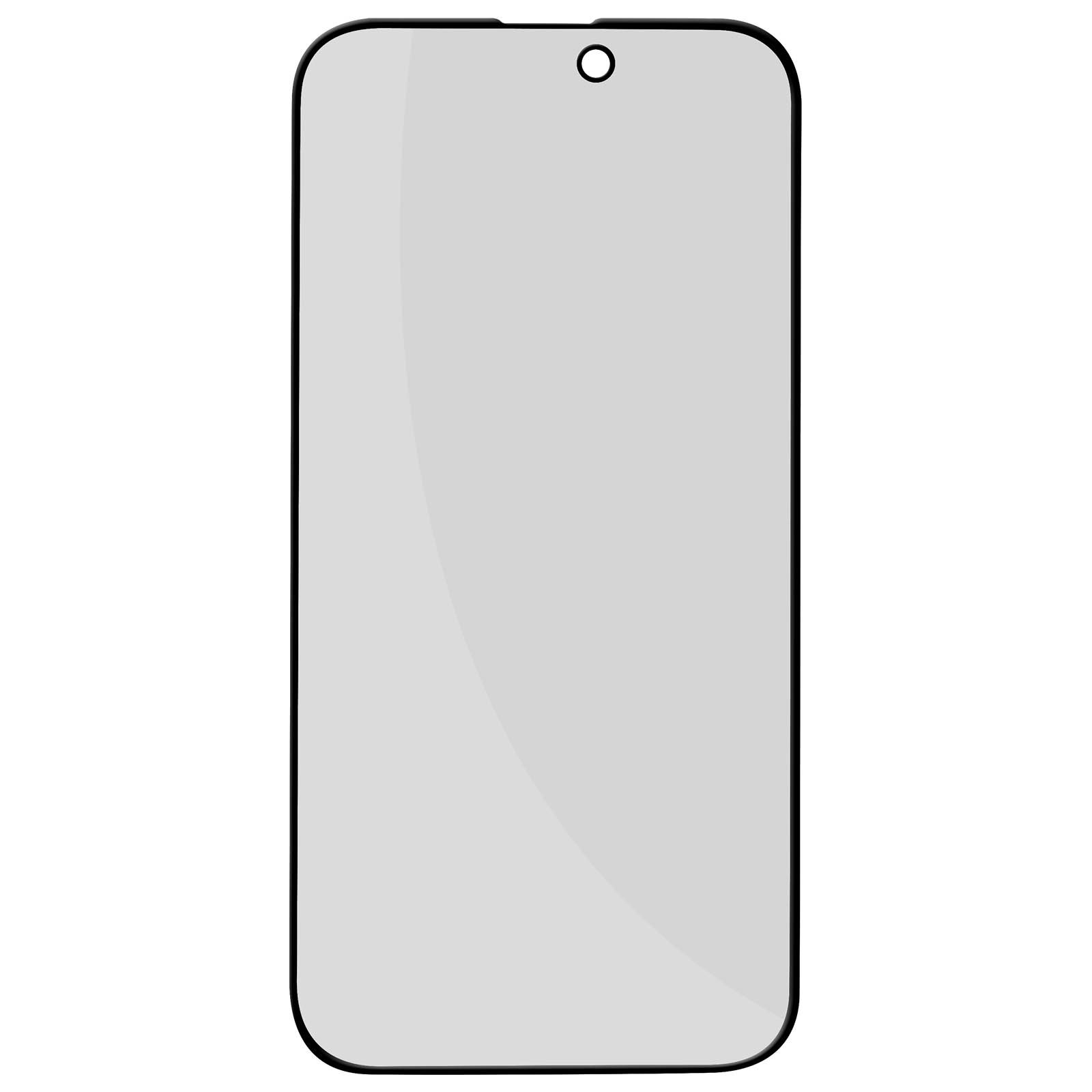 Protection d'écran pour smartphone Non renseigné Myway verre trempe plat iphone  13 13 pro
