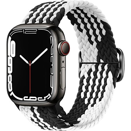 Avizar Bracelet Apple Watch 42 et 44 mm Acier inoxydable - Gris