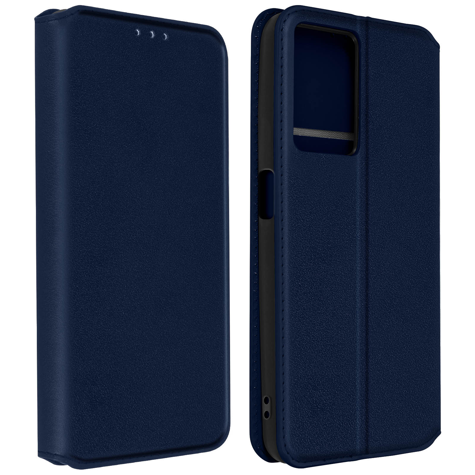 Housse à Rabat (bookstyle) Pour Oppo A57 / A57s - Bleu - Protection TPU - Neuf