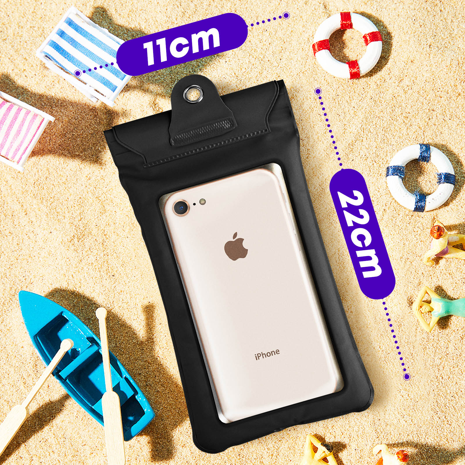 Pour IPhone 6 / 6S 4,7 Pouces Coque Etanche Etui Imperméable Antichoc