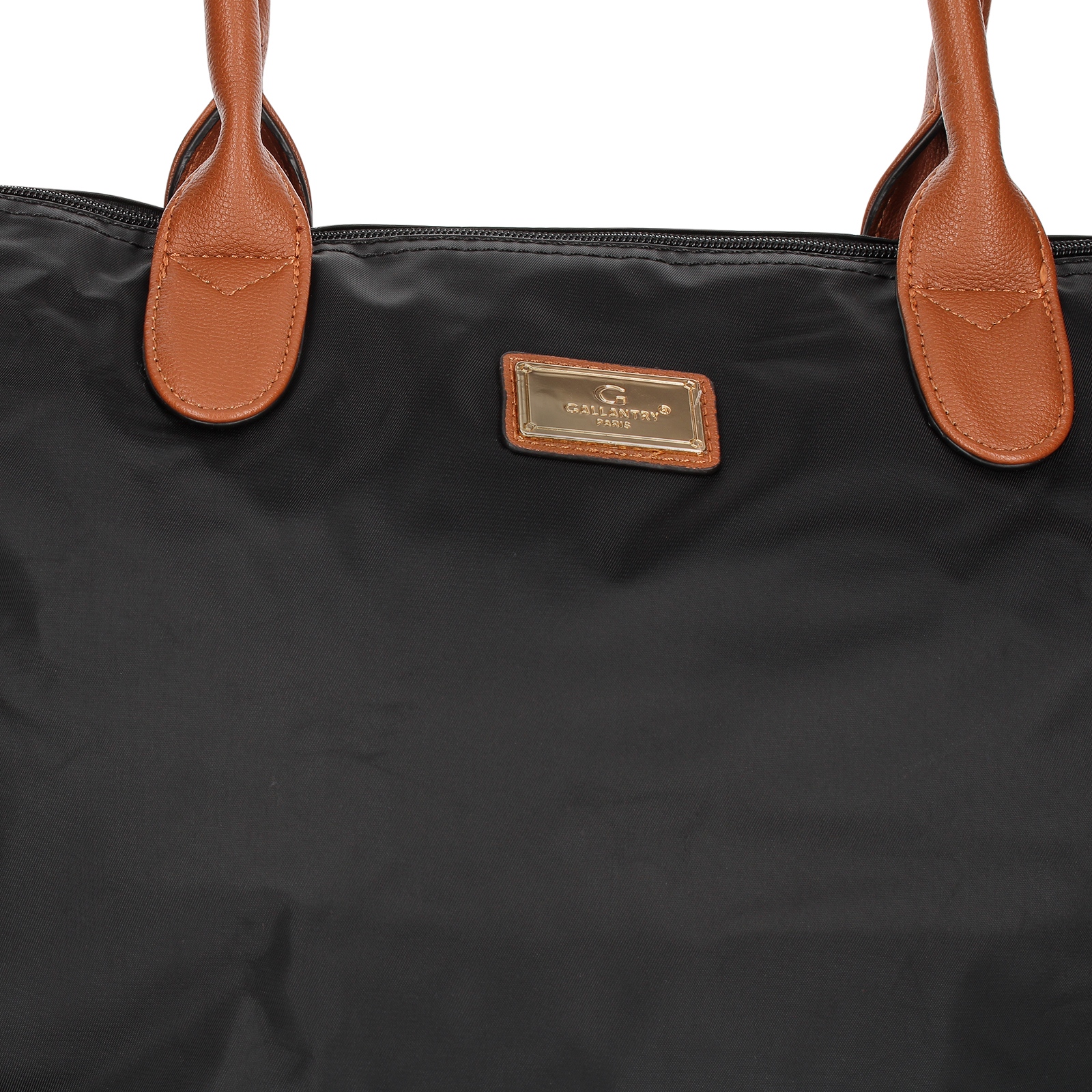 Gallantry Sac à main cabas grande taille en Polyestere Noir au