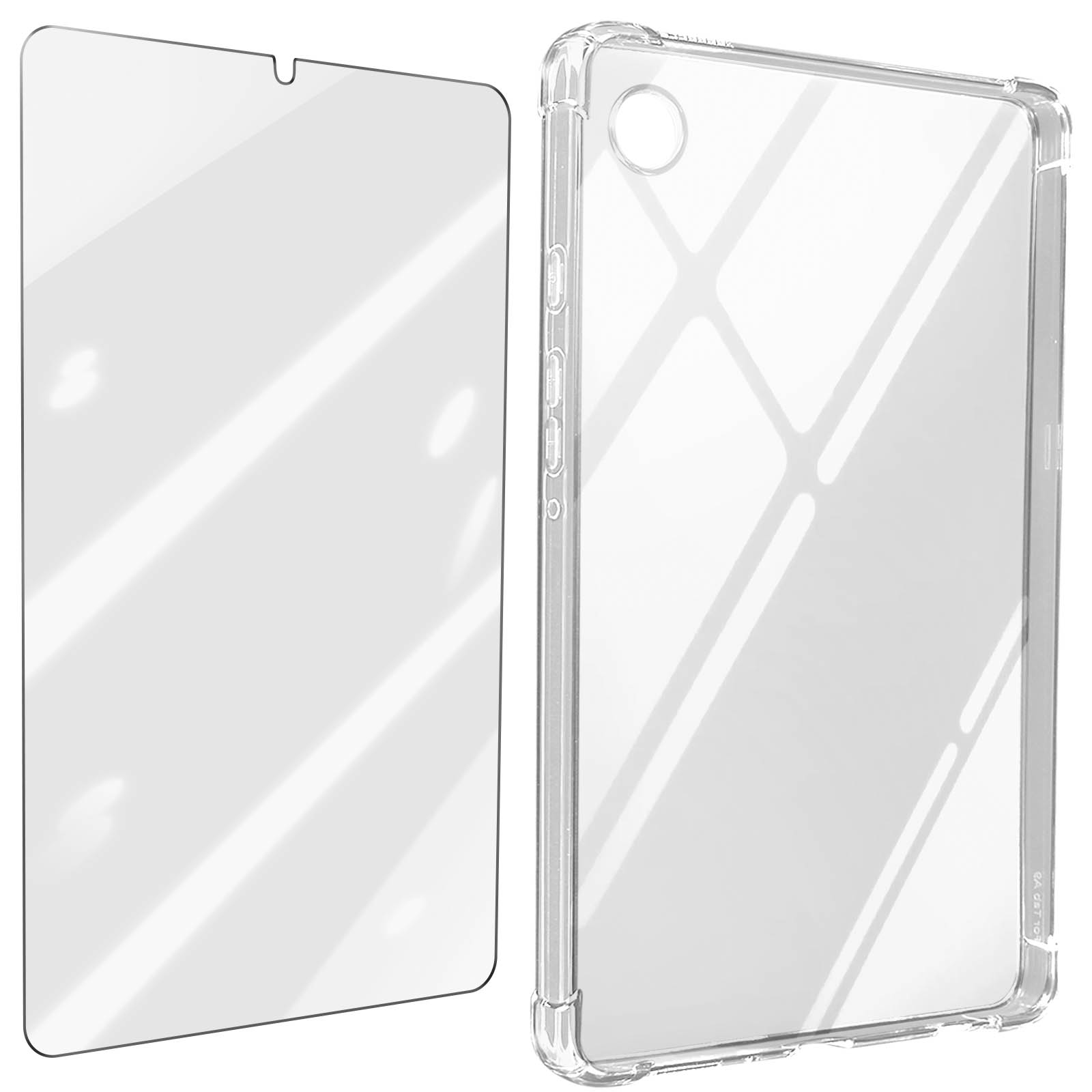 2x Savvies HD33 Clear Protection d'écran en verre trempé pour Samsung  Galaxy Tab A9 Plus WiFi