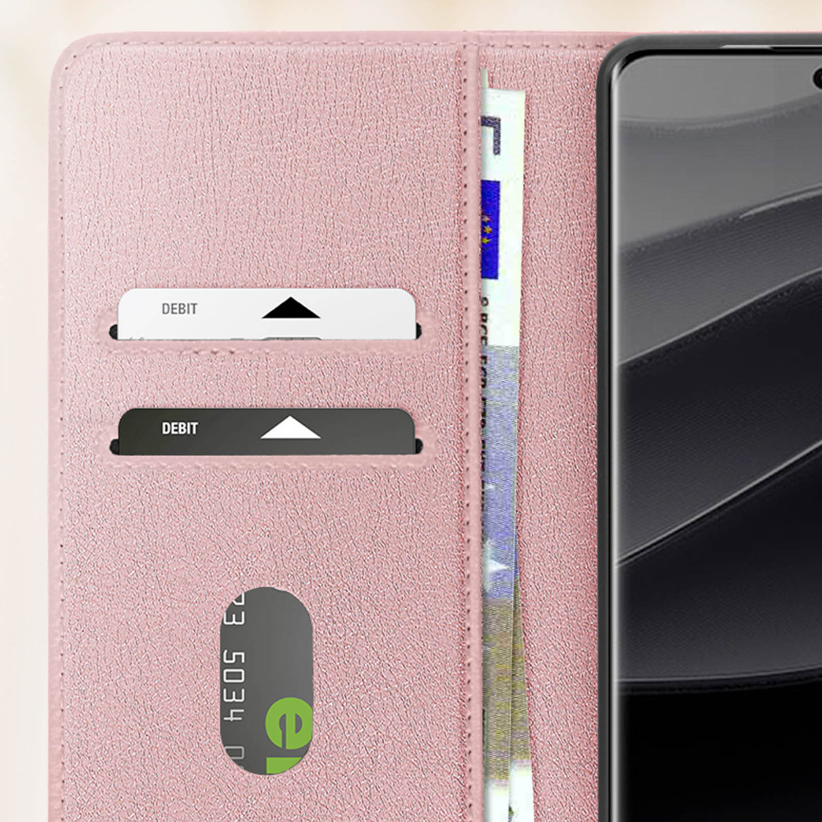 Housse Portefeuille Avec Support Pour Xiaomi Redmi Note 14 Pro/Pro Plus - Similicuir Bleu Nuit - Neuf Avizar