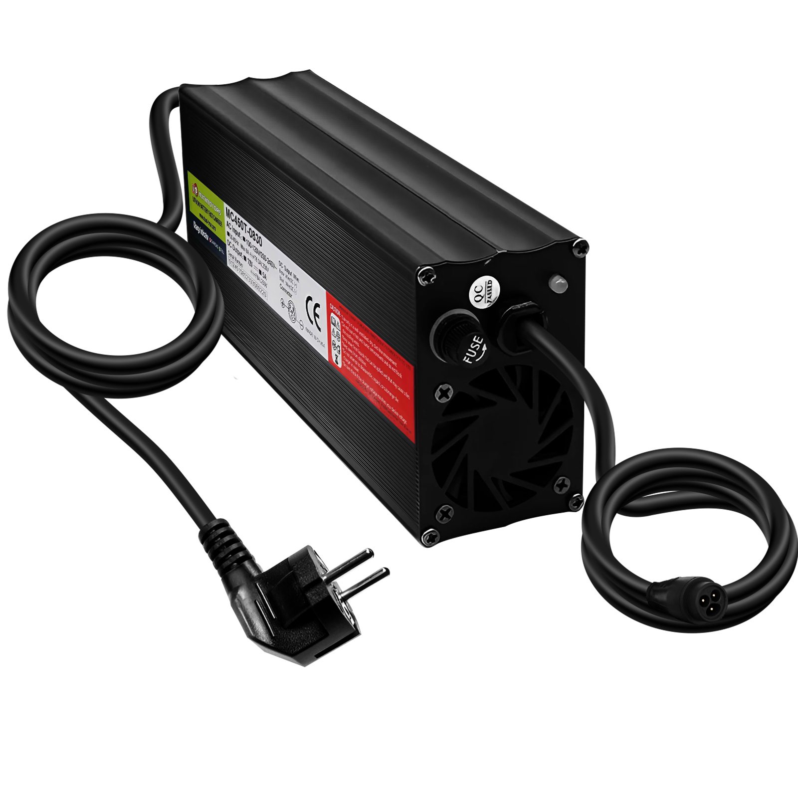 Chargeur trottinette électrique - DUALTRON MINIMOTORS - 67,2v 2A 66,4v - Batterie 60v - Port de