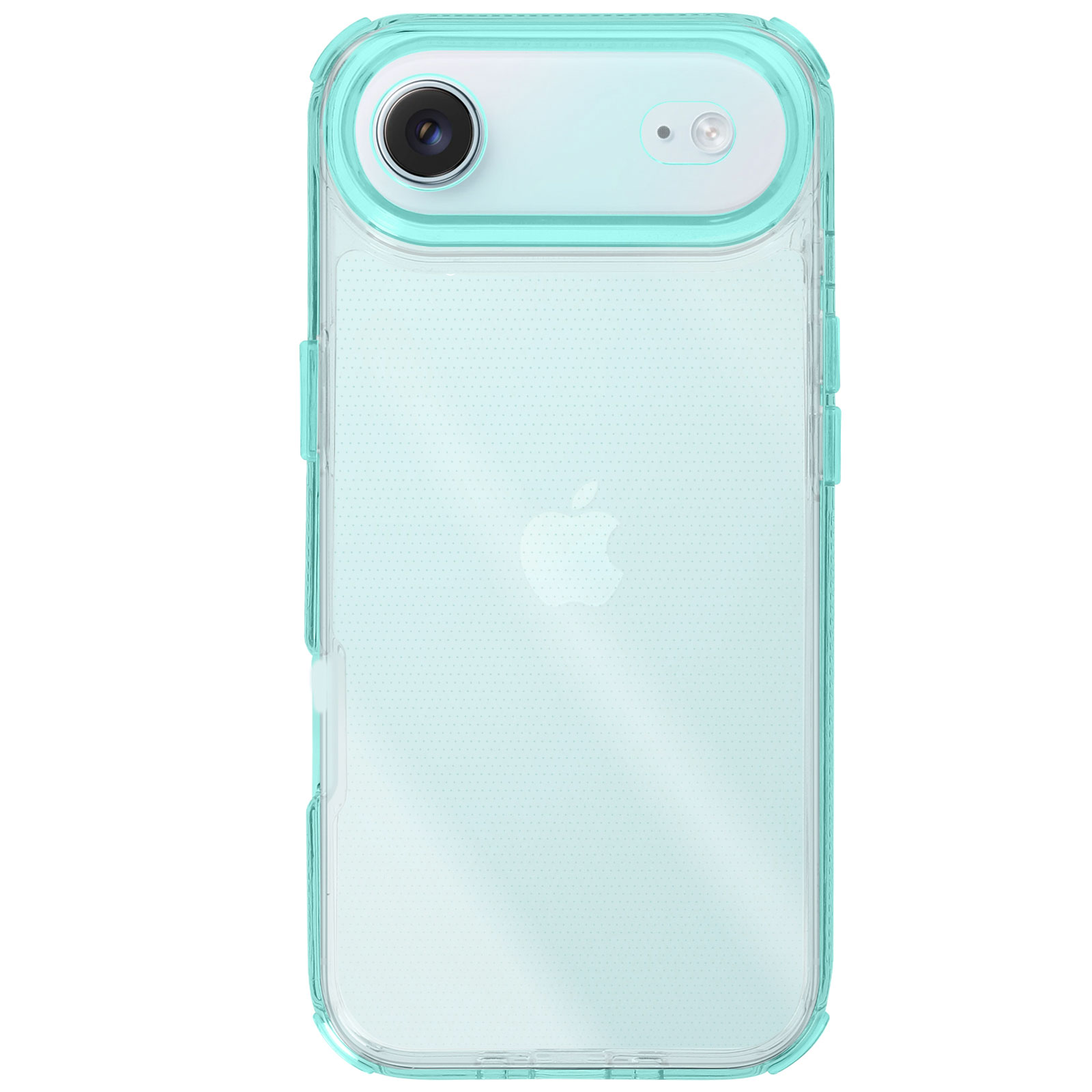 Coque Renforcée Bi-Matière Pour IPhone 17 - Texture Antidérapante Bleue - Marque Avizar - Neuf