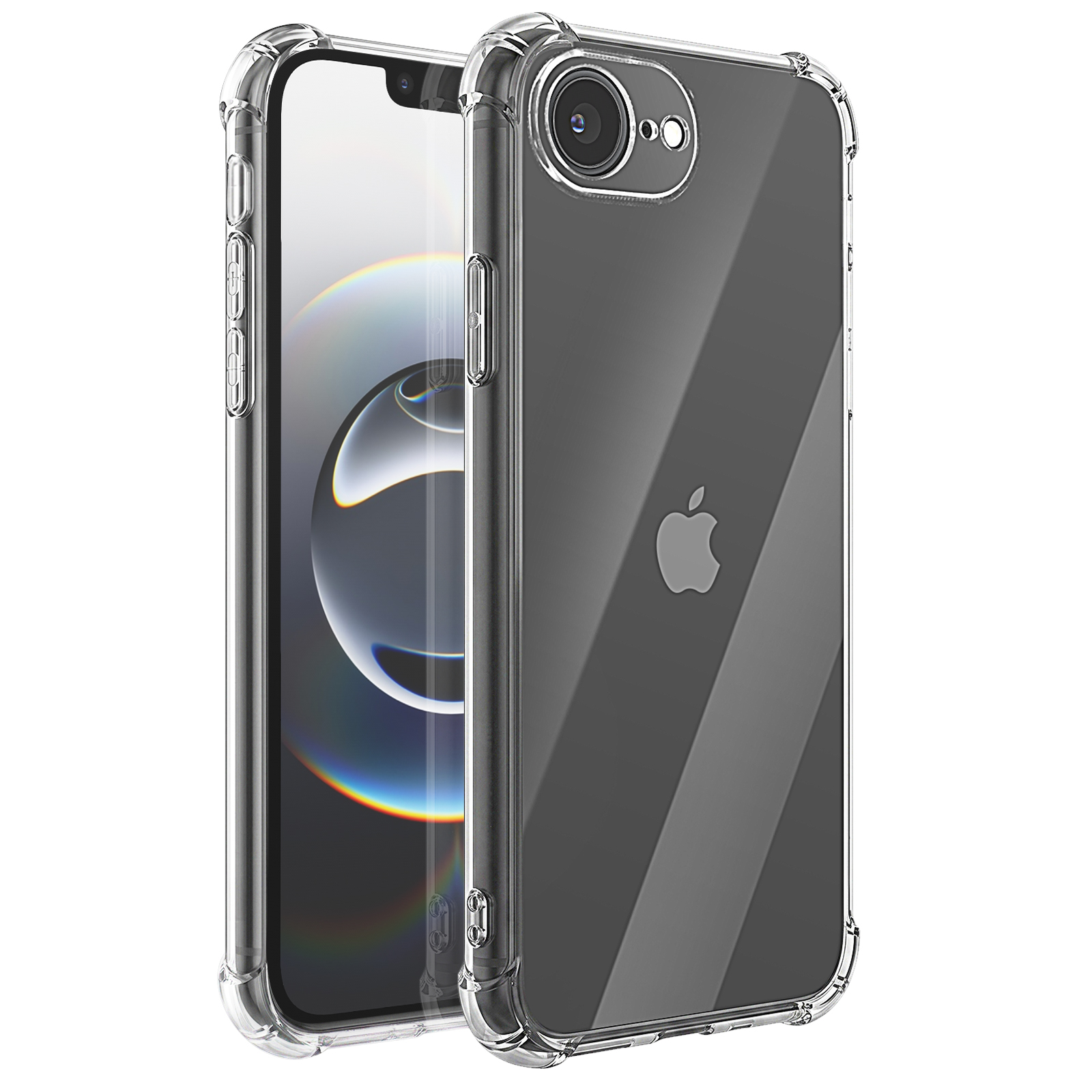 Coque Transparente à Coins Bumper renforcés pour iPhone 16e - Mayaxess
