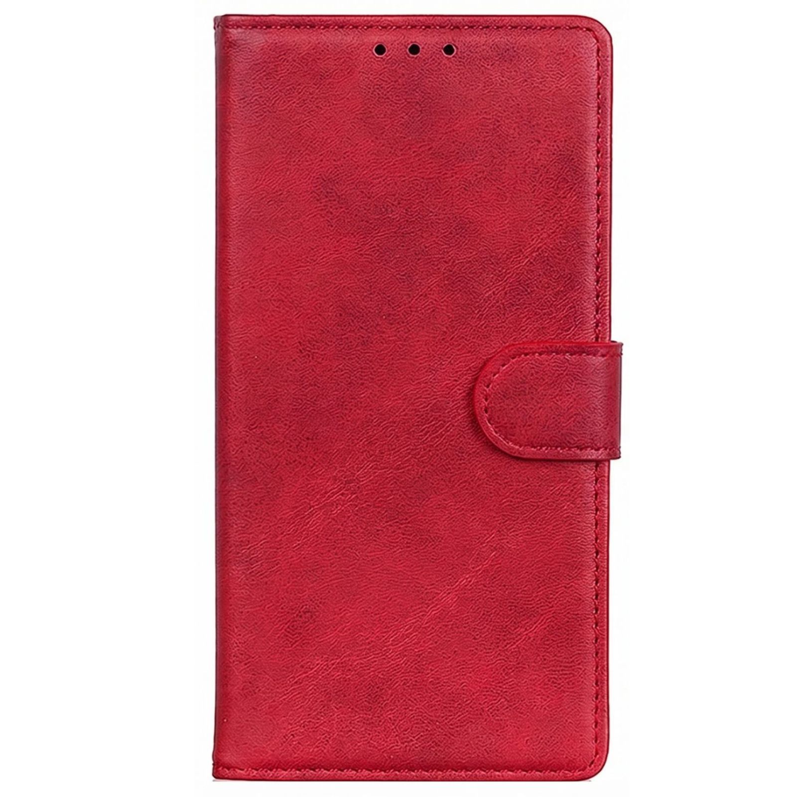 Étui Portefeuille avec Languette magnétique pour Google Pixel 11 et Google Pixel 11 Pro - Rouge