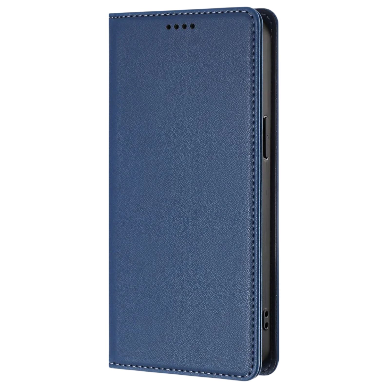 Étui portefeuille Anti-Rfid pour Google Pixel 11 Pro et Google Pixel 11 - Bleu Nuit