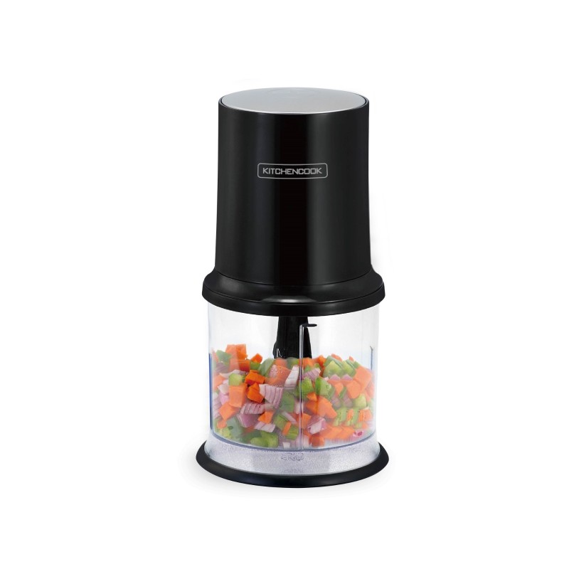 Hachoir électrique 400W Lavfine - 2 Vitesses, 4 Lames Inox, Capacité 0,95L, Multifonction (hachage, Mélange, Fouet)