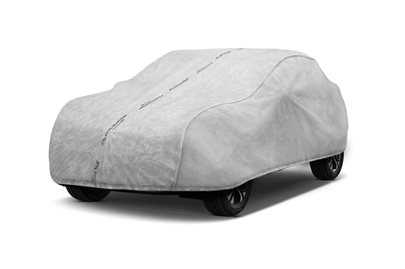 Housse Voiture Extérieur Pour Fiat Punto (1999-2001) - Étanche, Anti-UV, Anti-rayures - Bandes Réfléchissantes, Fermeture éclair Latérale
