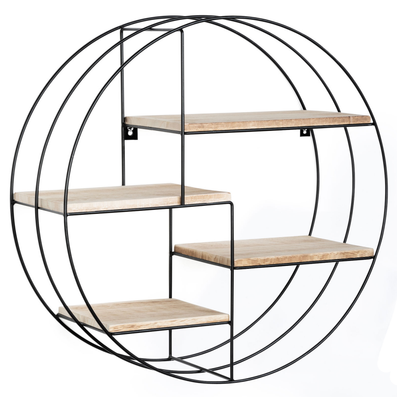 IDMARKET Commode 4 tiroirs DETROIT 110 cm design industriel avec