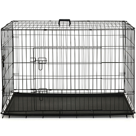 Housse de cage pour chien opaque Petco, gris
