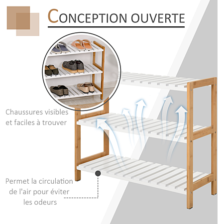 Aniston Étagère à Chaussures Verticale 6 Niveaux - 30x27x90 Cm - Gain De Place - Pour Entrée, Couloir Aniston Étagère à Chaussures Verticale 6 Niveaux - 30x27x90 Cm - Gain De Place - Pour Entrée, Couloir