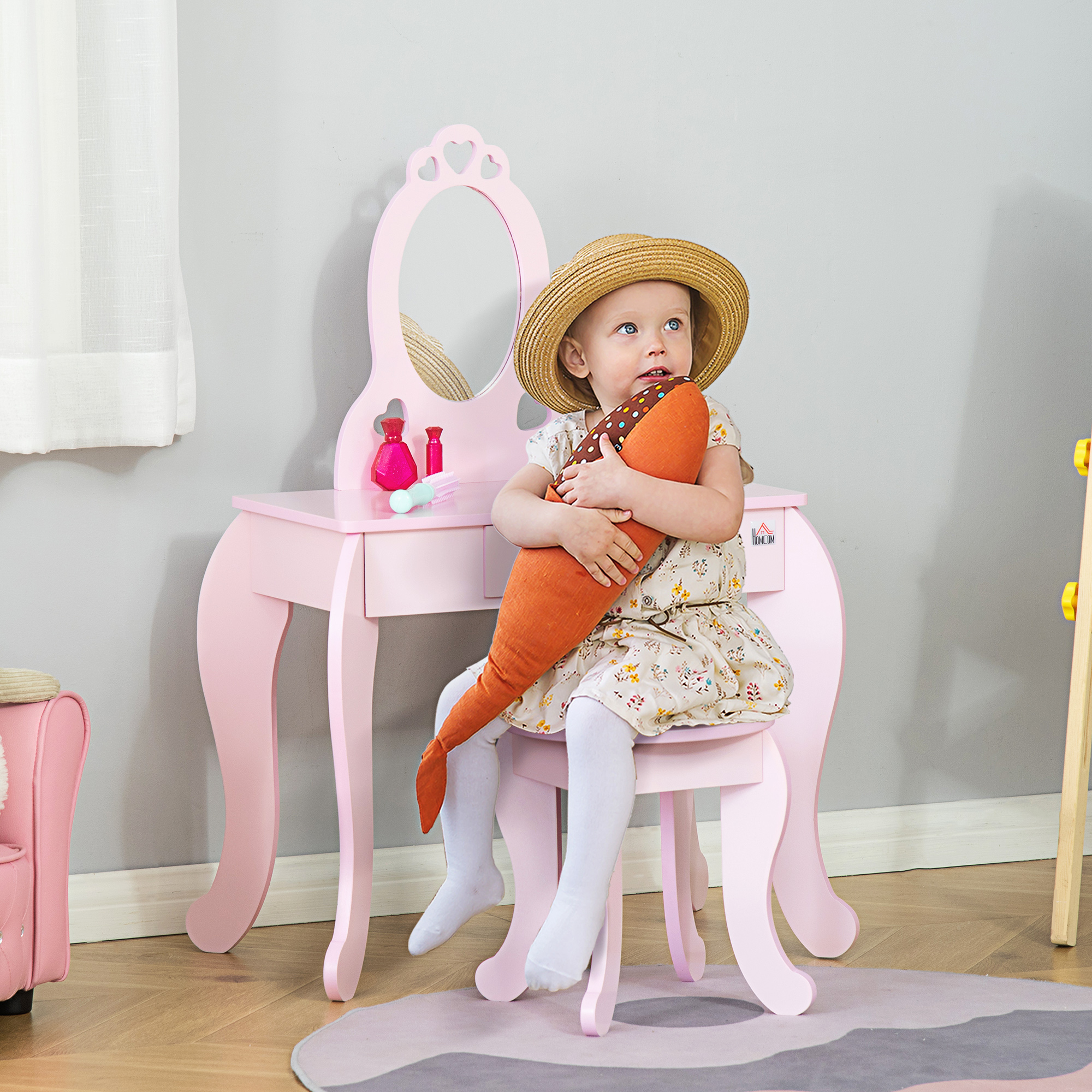 Table Chaise Enfant HOMCOM Ensemble Table Et 2 Chaises Pour Enfant De 3