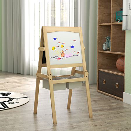 Chevalet Peinture Tableau Double Face Blanc et Noir | Generic | Culture Chevalet Peinture Tableau Double Face Blanc et Noir | Generic | Culture