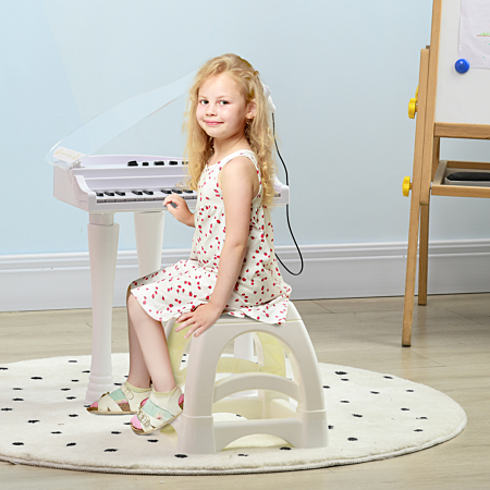 CLAVIER ELECTRONIQUE DE 37 TOUCHES AVEC MICRO PIEDS ET TABOURET 7 SONS CLAVIER ELECTRONIQUE DE 37 TOUCHES AVEC MICRO PIEDS ET TABOURET 7 SONS