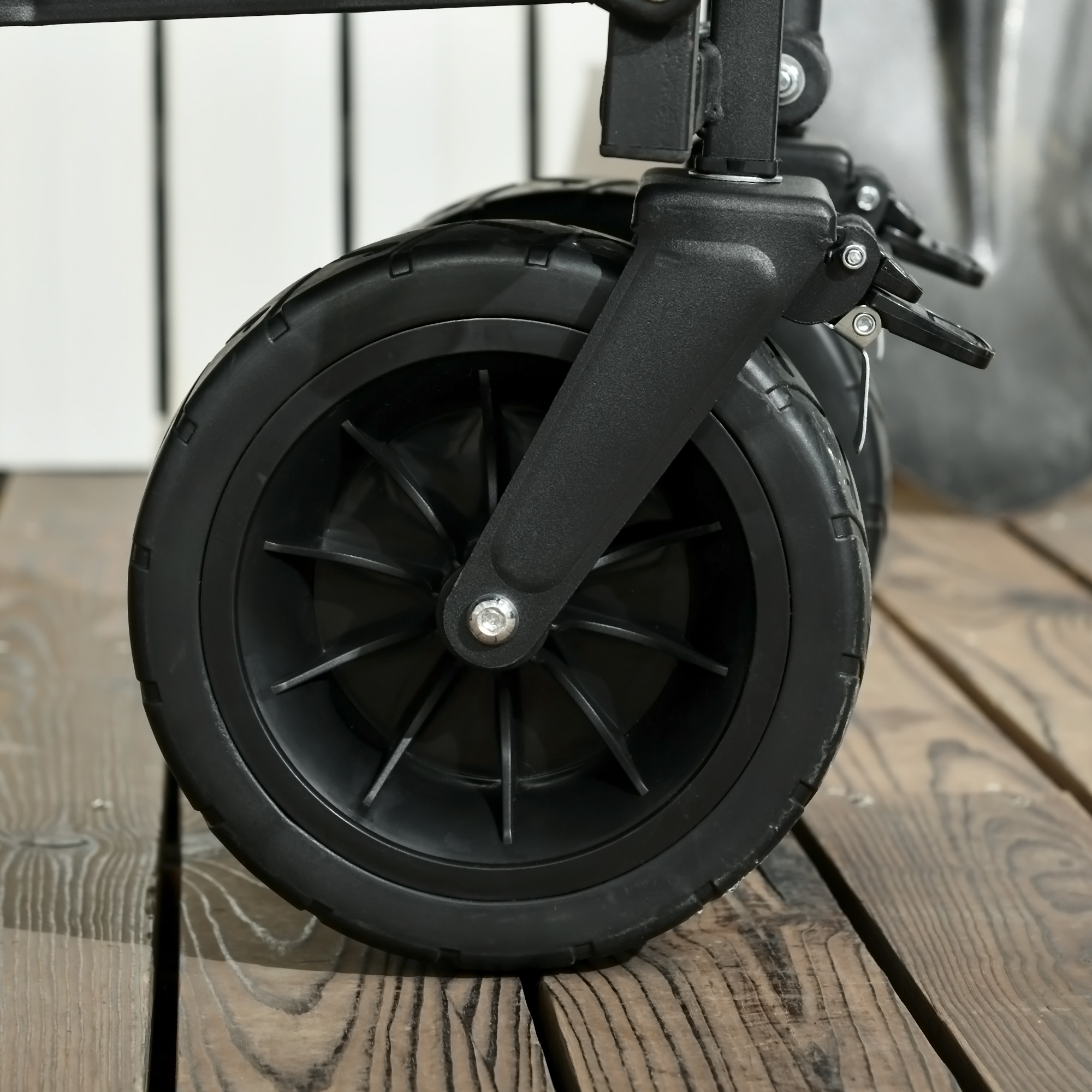 Chariot De Jardin Transport, Charge 227 Kg, Chariot Utilitaire Robuste Tractable Exterieur En Metal Cotes Amovibles En Maille Reglables Poignee Rotative 180 88773051