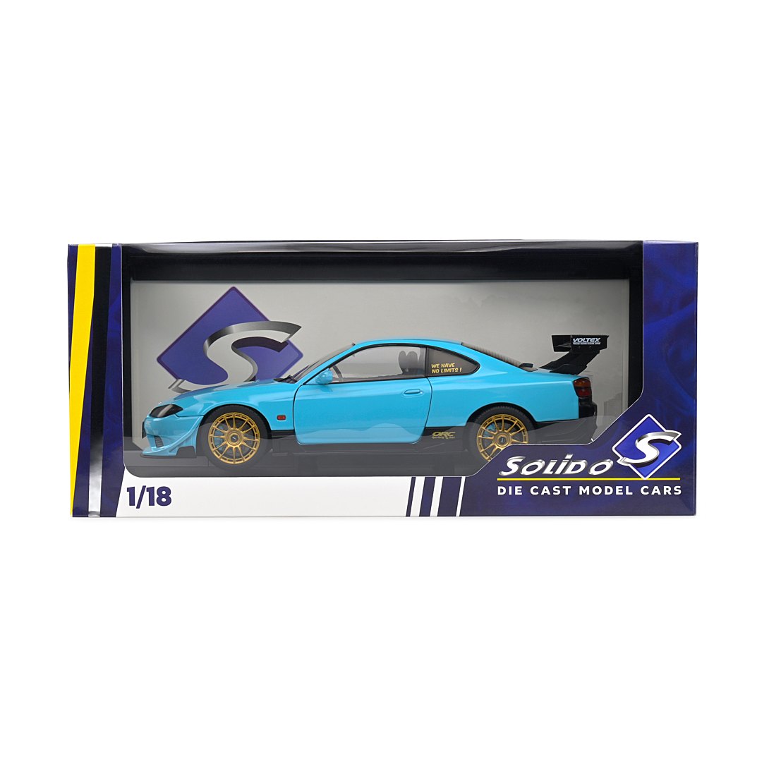Nissan Silvia S15 Spec-R Aero Aspen White 1999 - Solido - 1/18