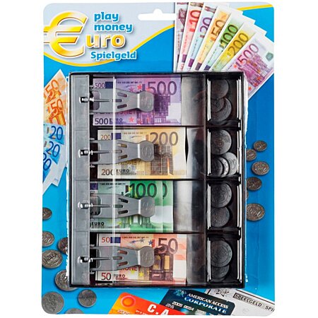 Set 100 billets de banque de 100 euros factices pour jeux de société