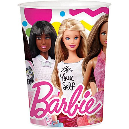 Gobelet Barbie Disney verre enfant plastique au meilleur prix