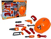 HOMCOM Établi et outils pour enfant de 3 à 6 ans jeu de bricolage jeu d'imitation  31 accessoires avec étagère d'outil