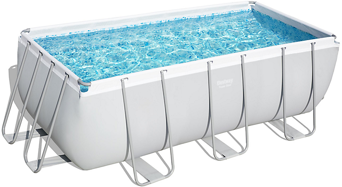 Piscine hors sol Power Steel, 412 x 201 x 122 cm, filtre à cartouche, échelle, diffuseur Chemconnect?