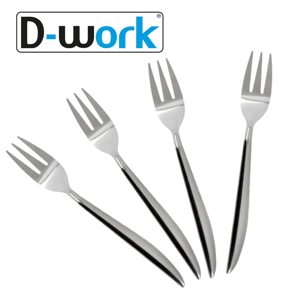 Abena Lot De 50 Fourchettes Gastro Réutilisables Plastique 17cm Gris Anthracite - Passe Lave-Vaisselle