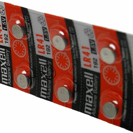 Pack de 10 piles maxell pour MAXELL LR41 au meilleur prix
