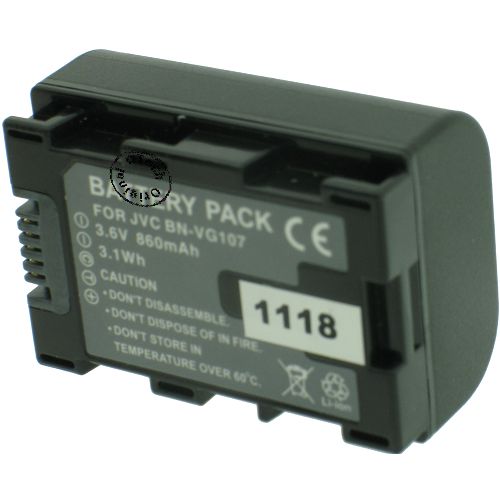 Batterie De Rechange Compatible JVC GZ-MG37E - Marque Otech, Qualité UE, Longue Durée, Protections Intégrées - 12