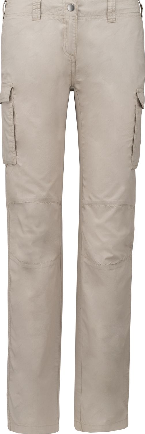 Pantalon léger multipoches pour femme K746 beige