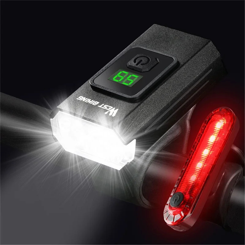 Feu arrière LD02 pour vélo rechargeable par USB
