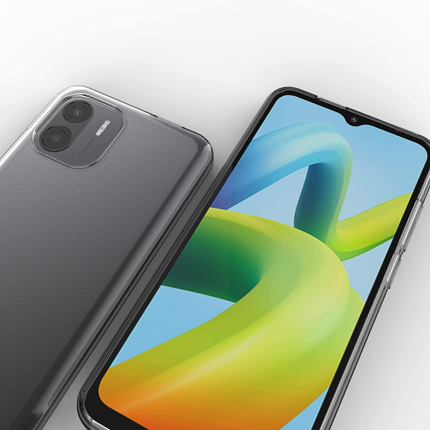 Coque Silicone Transparente + Verre Trempe Pour Xiaomi