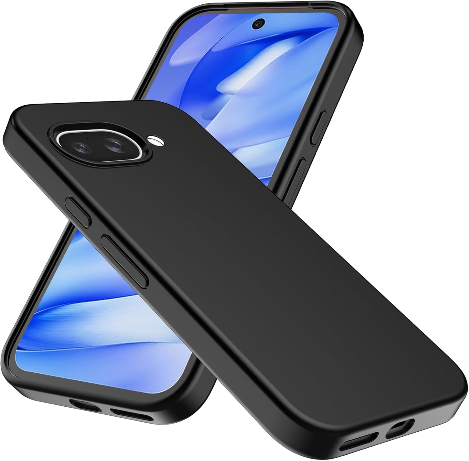 Coque Silicone Transparente Google Pixel 9a - Protection Renforcée Angles - Little Boutik