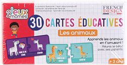 30 cartes éducatives - Les animaux