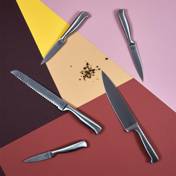 LSA International Utilitaire Planche En Frêne Et Poignée En Cuir 35 Cm