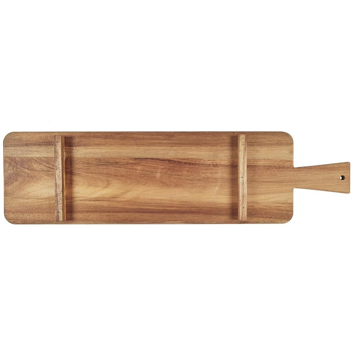 Planche Présentation Bois Acacia 70cm - Plateau Service Fromage Charcuterie