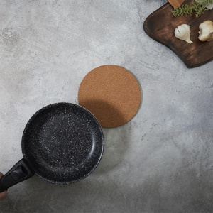 6 Dessous De Plat En Liège épais 19 Cm - Naturels, Isolants, Réutilisables Pour Protéger La Table