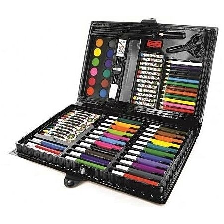 Mallette de Coloriage 86 éléments - Feutres, crayons, peintures au meilleur  prix