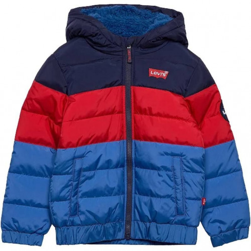 Doudoune junior LEVI S 9EB590 U68 bleu rouge 10ans au meilleur