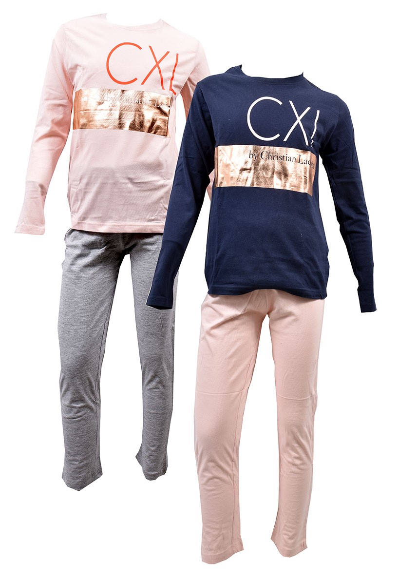 Pyjama Fille CXL By LACROIX 0134 Pack de 2 au meilleur prix E