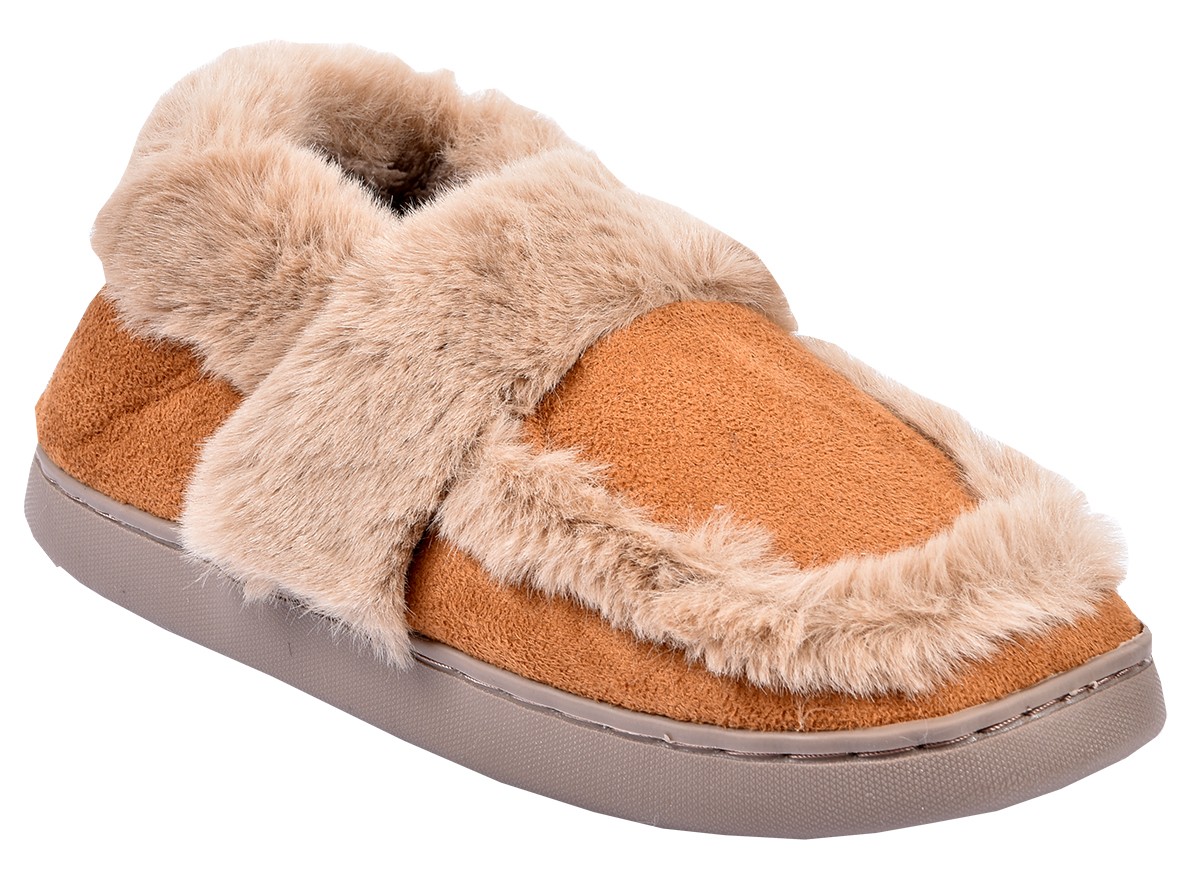 PANTOUFLE Femme Chausson COCOONING MD8661 CAMEL