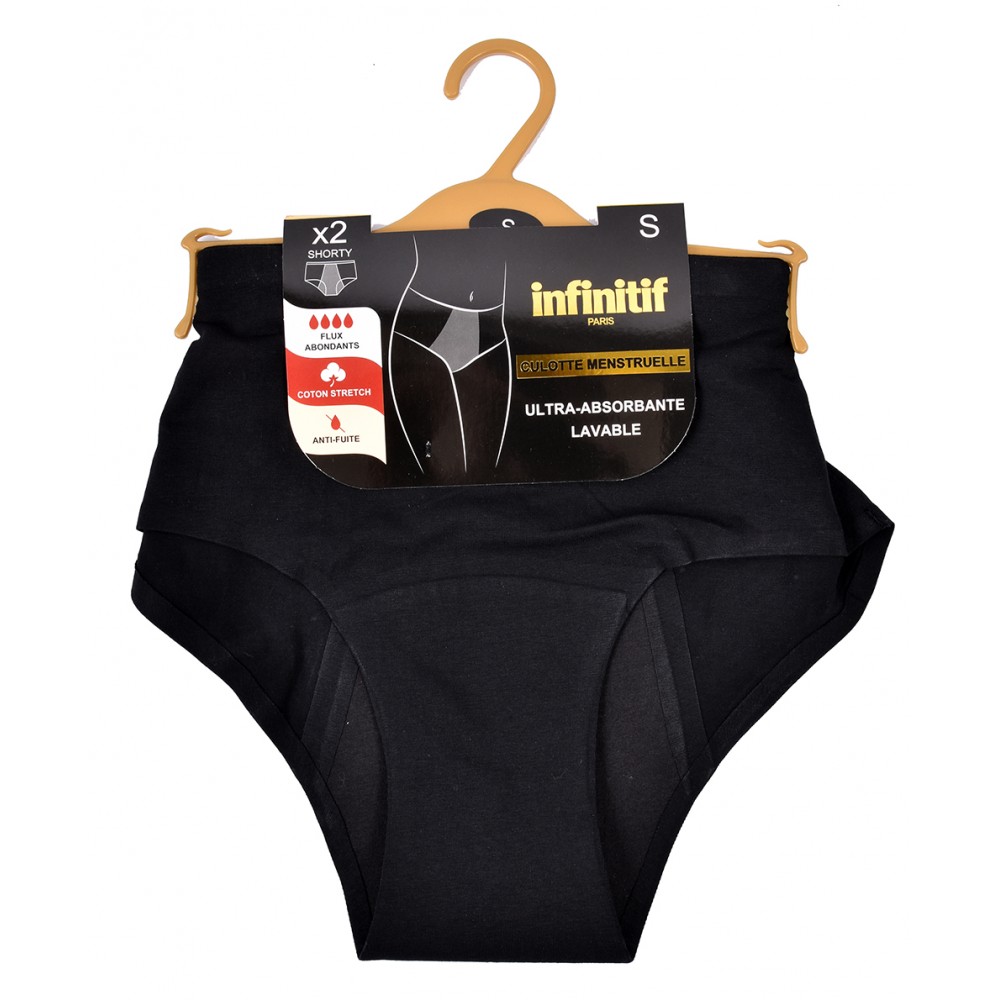 Culotte Menstruelle INFINITIF Pack de 0254 au meilleur prix E
