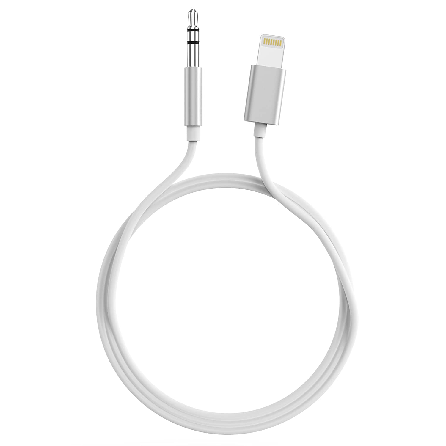 INECK - Cable auxiliaire voiture iPhone 7 AUX Male a Lightning