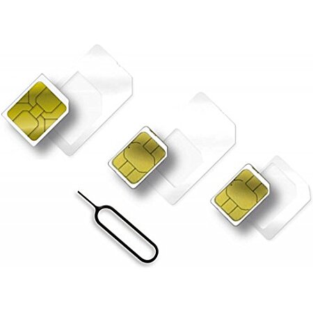 INECK - Kit 3 en 1 Adaptateur carte SIM Nano Micro au meilleur
