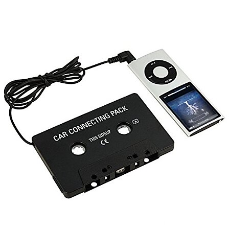 INECK - Cassette adaptateur pour autoradio prise jack 3 5 mm pour  smartphone iPhone tablette lecteur mp3 iPod au meilleur prix