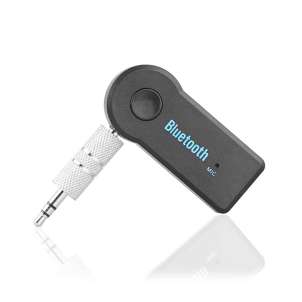 WE Récepteur Bluetooth 4.2, Adaptateur Audio Sans Fil. Kit Mains Libres  Voiture avec Prise Jack 3.5mm Micro Intégré. Pour Casque, Haut-Parleur.
