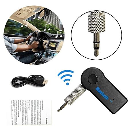 Récepteur émetteur Bluetooth 5.0, adaptateur audio sans fil portable pour  la télévision, système de son stéréo de musique de voiture à la maison